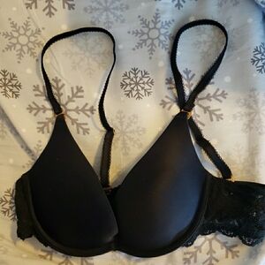Victoria's Secret Black Push-up Bra Size 32A NWOT